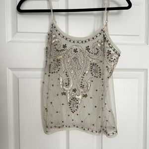Free people mesh tank top